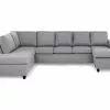 Crazy U-sofa Xxl M. Chaiselong, Lysegrå (Venstrevendt) 1 Crazy U-sofa Xxl M. Chaiselong, Lysegrå (Venstrevendt) -Sofaer Butik 9000578948
