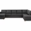 Crazy U-sofa Xl M. Chaiselong, Lysegrå (Højrevendt) 1 Crazy U-sofa Xl M. Chaiselong, Lysegrå (Højrevendt) -Sofaer Butik 9000579064