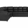 Salvador Hjørnesofa, Sort Kunstlæder (Højrevendt) 1 Salvador Hjørnesofa, Sort Kunstlæder (Højrevendt) -Sofaer Butik 9000657756