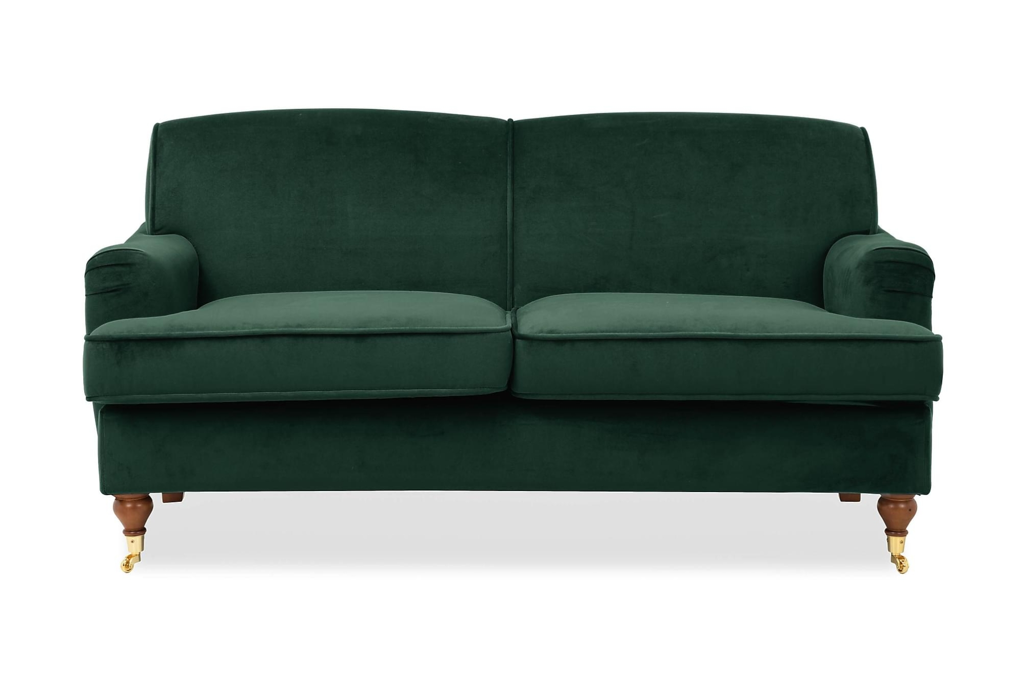 Bracknell 2 Pers. Sofa, Mørkegrøn Velour 3 Bracknell 2 Pers. Sofa, Mørkegrøn Velour