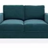 The Heights 2 Pers. Sofa, Turkisgrøn Velour -Sofaer Butik 9000663778