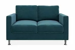 The Heights 2 Pers. Sofa, Turkisgrøn Velour