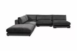 Noha Hjørnesofa, Mørkegrå