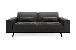 Copenhagen 3 Pers. Sofa, Grå Velour