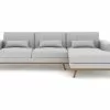 Copenhagen 3 Pers. Sofa M. Chaiselong, Grå (Højrevendt) -Sofaer Butik 9000795821
