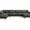Copenhagen U-sofa, Grå Velour (Venstrevendt) -Sofaer Butik 9000795849