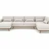 Copenhagen U-sofa, Beige (Højrevendt)