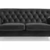 Howard Riviera 2 Pers. Sofa, Grå Velour 1 Howard Riviera 2 Pers. Sofa, Grå Velour -Sofaer Butik 9000910392