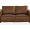 Akron 2 Pers. Sofa, Brun Bonded Læder -Sofaer Butik 9000952172