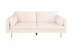 Bloom 3 Pers. Sofa, Creme Velour