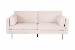 Bloom 3 Pers. Manchestersofa, Beige