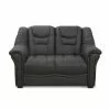 Madison 2 Pers. Sofa, Sort Okselæder -Sofaer Butik 23698
