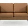 Oxford 2 Pers. Sofa, Cognacfarvet Læder -Sofaer Butik 23984