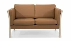 Oxford 2 Pers. Sofa, Cognacfarvet Læder