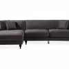 Amanda 3 Pers. Sofa M. Chaiselong, Grå (Venstrevendt) -Sofaer Butik 90001005364