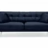 Andrew 3 Pers. Sofa, Blå Velour M. Ben I Krom 1 Andrew 3 Pers. Sofa, Blå Velour M. Ben I Krom -Sofaer Butik 90001006598