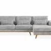 Copenhagen 3 Pers. Sofa M. Chaiselong, Lysegrå (Højrevendt) 2 Copenhagen 3 Pers. Sofa M. Chaiselong, Lysegrå (Højrevendt) -Sofaer Butik 90001094999