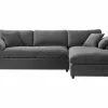 Builth Sofa M. Chaiselong, Lysegrå (Højrevendt) -Sofaer Butik 90001182093