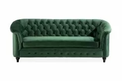 Chesterfield Beale 3 Pers. Sofa, Grøn