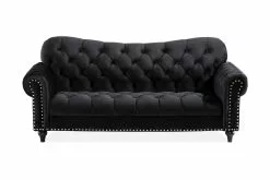 Huntington 3 Pers. Sofa, Sort