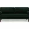 Olenne 3 Pers. Sofa, Grøn Velour