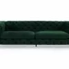 Glennie 3 Pers. Sofa, Grøn Fløjl -Sofaer Butik 90001209033