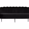 Florencia 3 Pers. Sofa, Sort 1 Florencia 3 Pers. Sofa, Sort -Sofaer Butik 90001322514