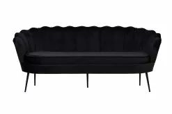 Florencia 3 Pers. Sofa, Sort