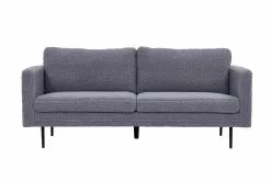 Bloom 3 Pers. Sofa, Grå Teddystof