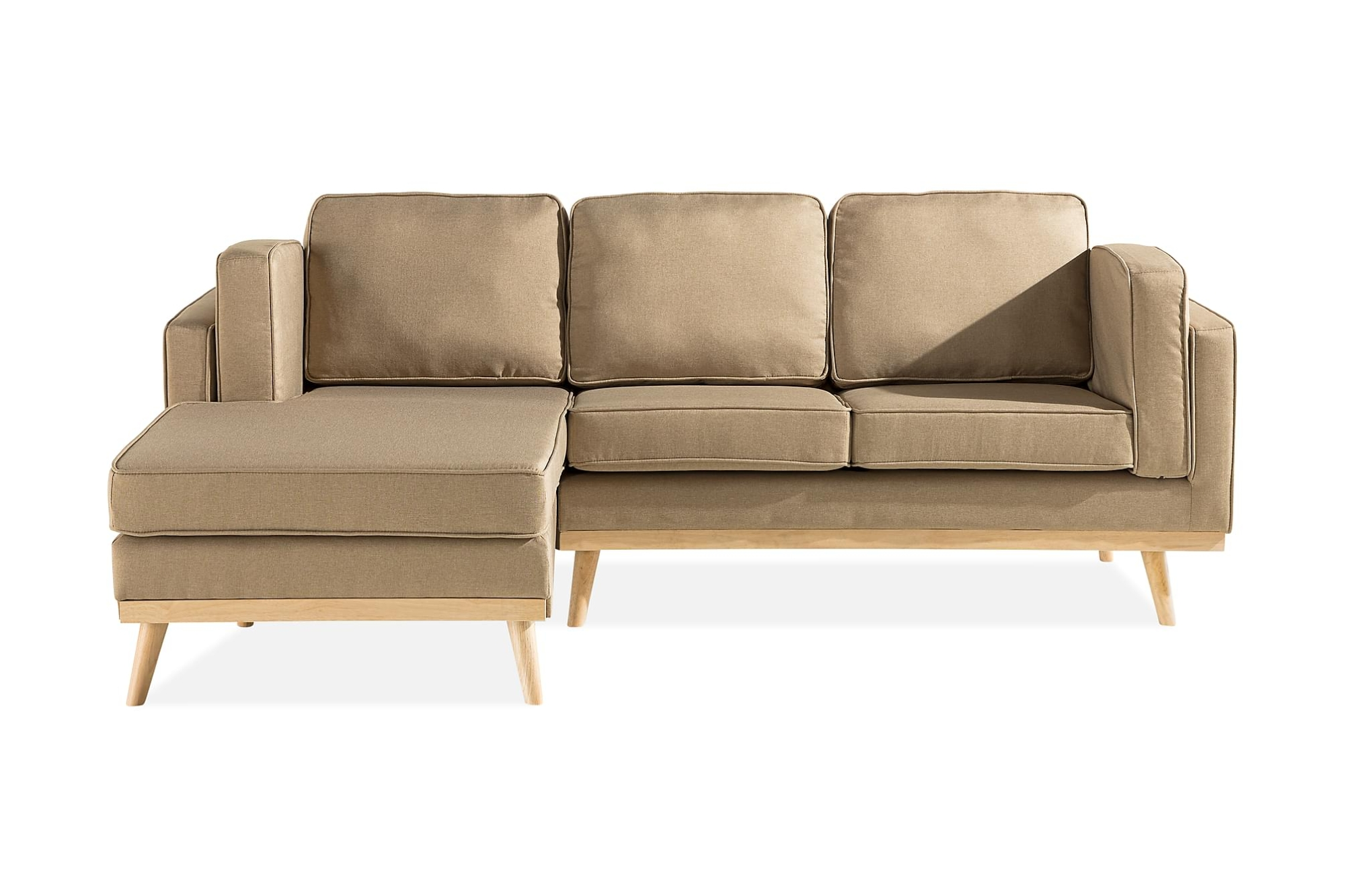 Isoba Sofa M. Chaiselong, Brun (Venstrevendt) 3 Isoba Sofa M. Chaiselong, Brun (Venstrevendt)