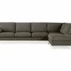 Ocean Lyx 4 Pers. Sofa M. Chaiselong, Brun (Højrevendt) -Sofaer Butik 90001380190