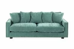 Manelen 3 Pers. Sofa, Grøn Velour