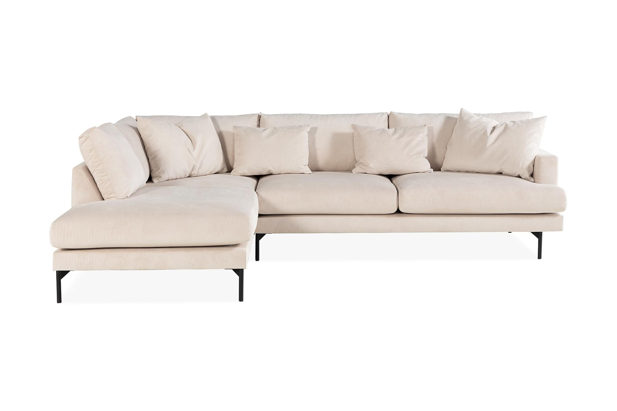 Menard Sofa M. Chaiselong, Beige (Venstrevendt) 3 Menard Sofa M. Chaiselong, Beige (Venstrevendt)