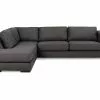 Optus 3 Pers. Sofa M. Chaiselong, Mørkegrå (Venstrevendt) -Sofaer Butik 9000505244