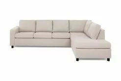 Crazy 3 Pers. Sofa M. Chaiselong, Beige (Højrevendt)