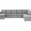 Crazy U-sofa Xl M. Chaiselong, Grå (Højrevendt) 1 Crazy U-sofa Xl M. Chaiselong, Grå (Højrevendt) -Sofaer Butik 9000563179
