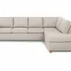 Crazy 3 Pers. Sofa M. Chaiselong, Beige (Højrevendt) -Sofaer Butik 9000578799