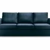 Crazy 3 Pers. Sofa, Blå Velour -Sofaer Butik 9000657840
