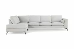 Ocean Lyx 4 Pers. Sofa M. Chaiselong, Beige (Venstrevendt)