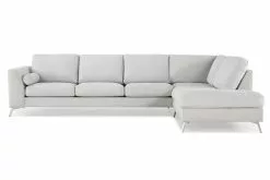 Ocean Lyx 4 Pers. Sofa M. Chaiselong, Beige (Højrevendt)