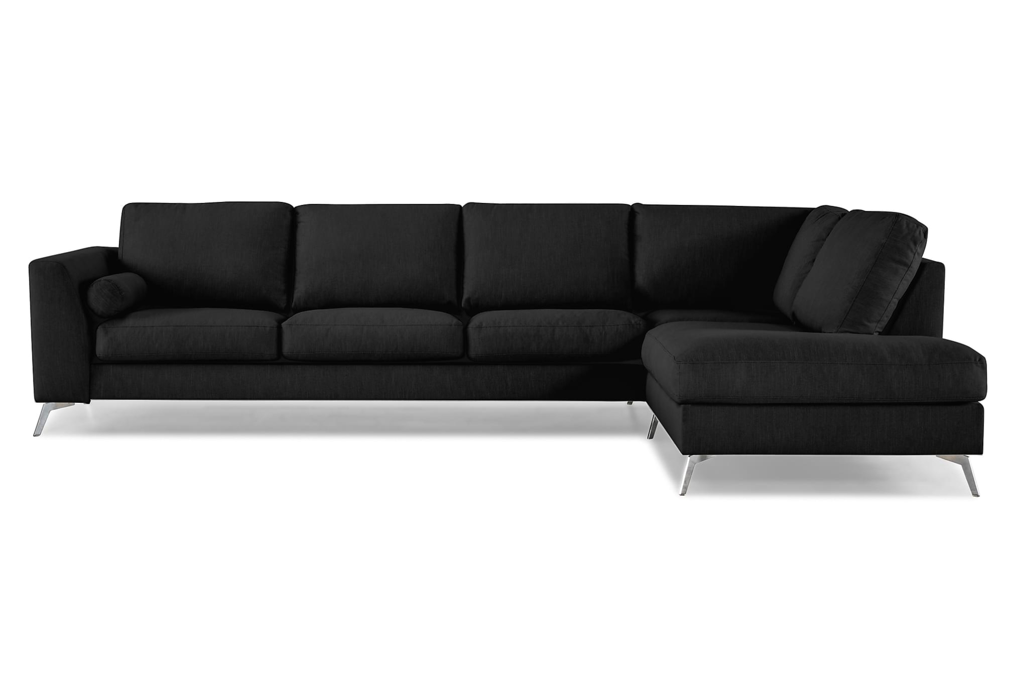 Ocean Lyx 4 Pers. Sofa M. Chaiselong, Sort (Højrevendt) 3 Ocean Lyx 4 Pers. Sofa M. Chaiselong, Sort (Højrevendt)