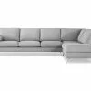 Ocean Lyx 4 Pers. Sofa M. Chaiselong, Grå (Højrevendt) -Sofaer Butik 9000662117 1