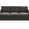 The Heights 3 Pers. Sofa, Grå Velour -Sofaer Butik 9000663782