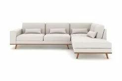 Copenhagen 2,5 Pers. Sofa M. Chaiselong, Beige (Højrevendt)
