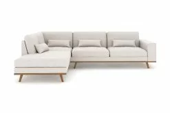 Copenhagen 2,5 Pers. Sofa M. Chaiselong, Beige (Venstrevendt)