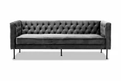 Emina 3 Pers. Sofa, Grå