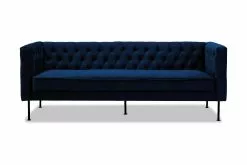 Emina 3 Pers. Sofa, Mørkeblå