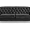 Howard Riviera 3 Pers. Sofa, Mørkegrå Velour 2 Howard Riviera 3 Pers. Sofa, Mørkegrå Velour -Sofaer Butik 9000910396