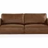 Akron 2,5 Pers. Sofa, Brun Bonded Læder