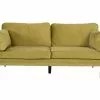 Bloom 3 Pers. Sofa, Gul Velour -Sofaer Butik 9000952323